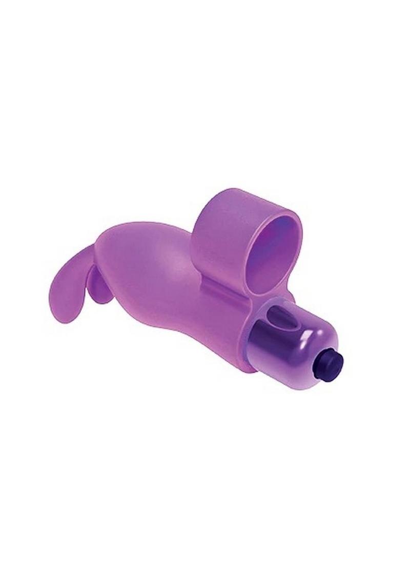 The 9's - Flirt Finger Silicone Bunny - Purple