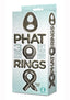 The 9's - Phat Rings Smoke 2, Chunky Cock Rings - Smoke