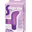 The 9's - S-Finger Silicone G-Spot Vibrator - Purple