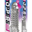 The 9's - Toppers Open Ended, Ribbed and Nubbed Penis Extender - Clear