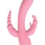 The Beat Trifecta Rechargeable Silicone Multifunction Rabbit Vibrator