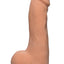 The D Master D Ultraskyn Dildo with Balls - Flesh/Vanilla - 10.5in