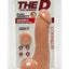 The D Master D Ultraskyn Dildo with Balls - Flesh/Vanilla - 10.5in