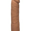 The D Realistic D Ultraskyn Dildo - Caramel - 8in