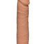 The D Realistic D Ultraskyn Dildo - Vanilla - 8in