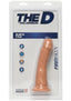 The D Slim D Firmskyn Dildo - Vanilla - 6in