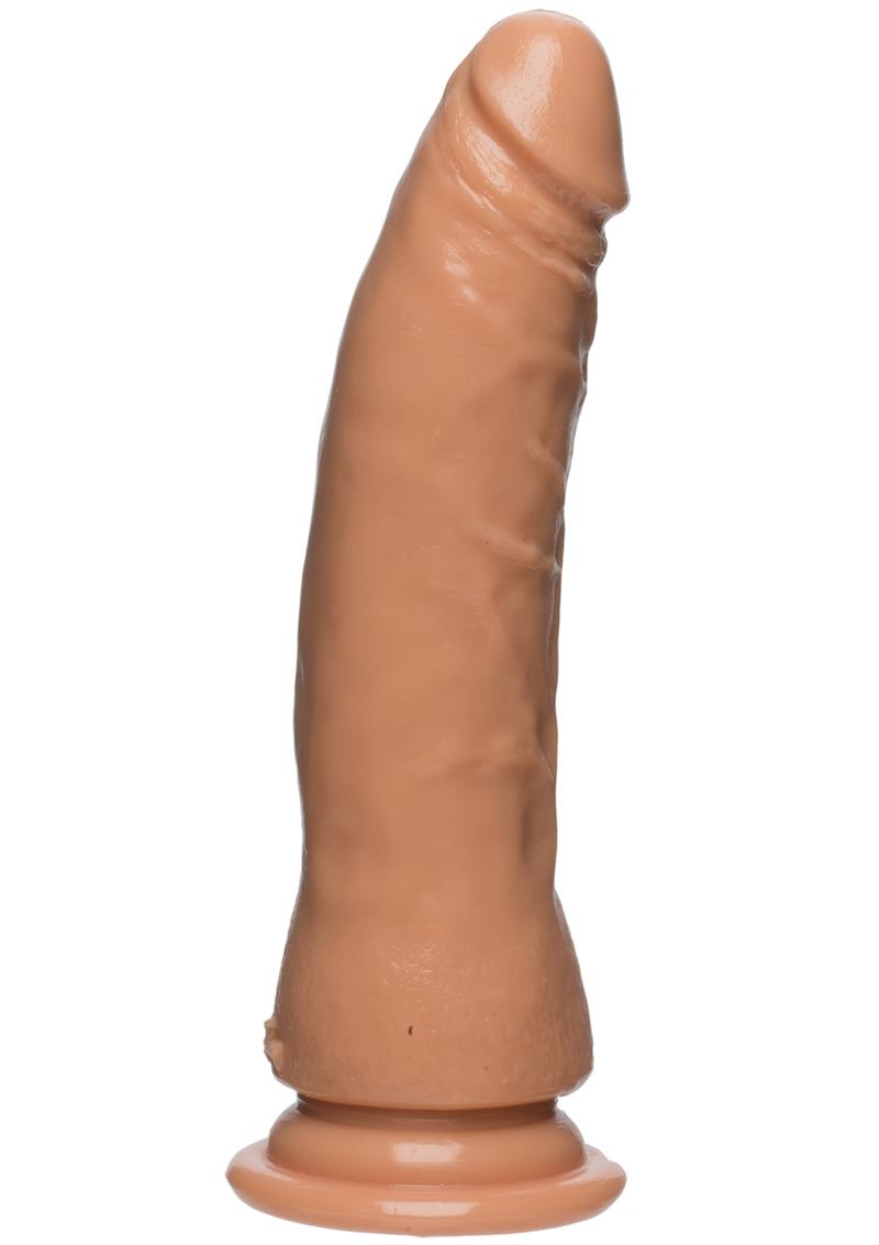 The D Thin D Firmskyn Dildo - Vanilla - 7in