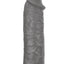 The Great Extender Silicone Penis Sleeve - Gray/Grey - 6in