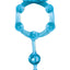 The Macho Erection Keeper Vibrating Cock Ring - Blue