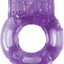 The Macho Vibrating Cock Ring - Purple