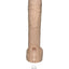 The Naturals Dildo with Balls - Vanilla - 12in