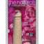 The Naturals Dildo with Balls - Flesh/Vanilla - 8in