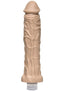 The Naturals Heavy Veined Thin Dildo - Flesh/Vanilla - 8in