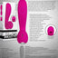 The Note Silicone Rechargeable Vibrator - Pink