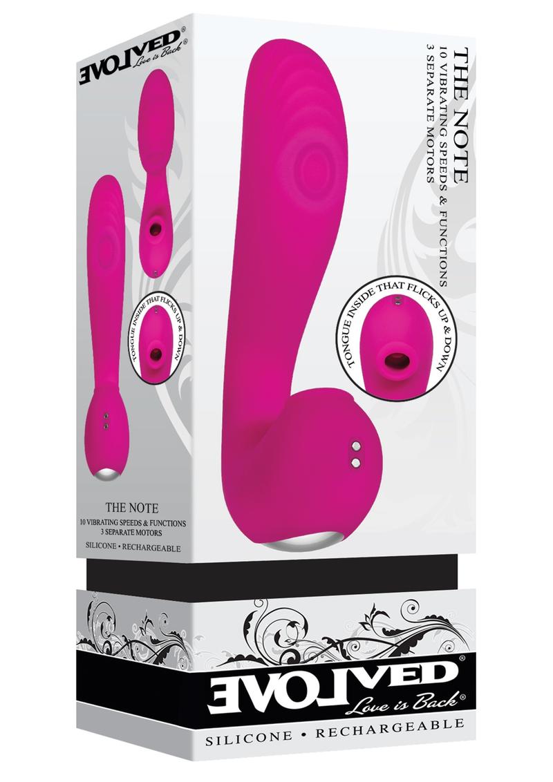 The Note Silicone Rechargeable Vibrator