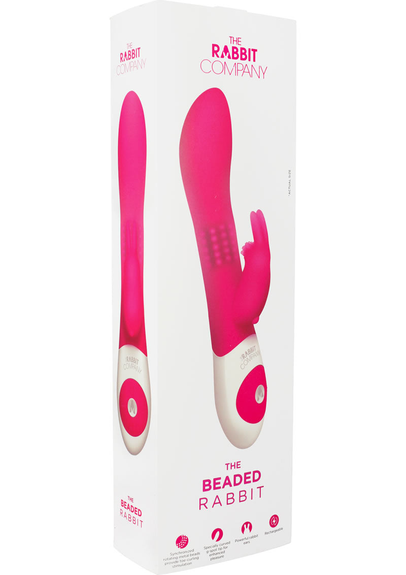 The Beaded Rabbit Rechargeable Silicone G-Spot Vibrator