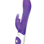 The Beaded Rabbit Rechargeable Silicone G-Spot Vibrator - Purple