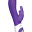 The Classic Rabbit Rechargeable Silicone G-Spot Vibrator - Purple