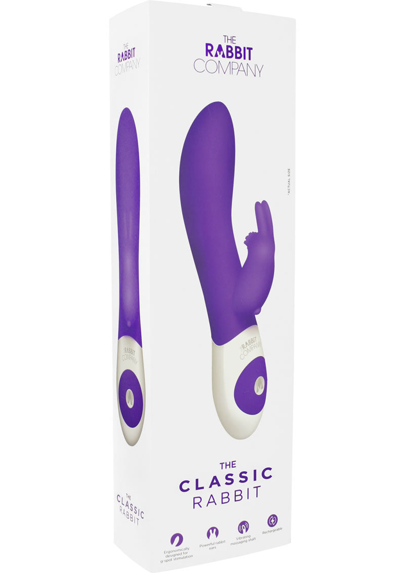 The Classic Rabbit Rechargeable Silicone G-Spot Vibrator