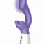 The Come Hither G-Kiss Butterfly Silicone Rechargeable Rabbit Vibrator - Purple
