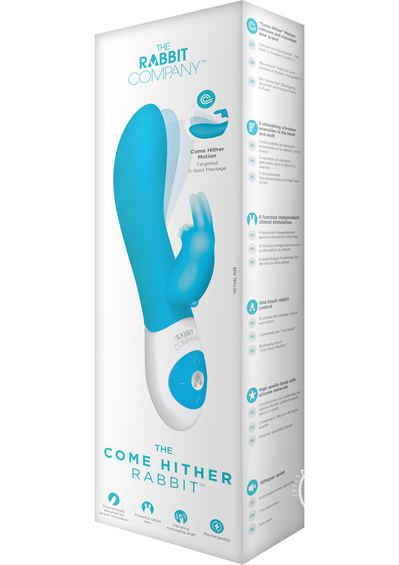 The Come Hither Rabbit Rechargeable Silicone G-Spot Vibrator