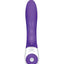 The Come Hither Rabbit Rechargeable Silicone G-Spot Vibrator - Purple