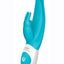 The Flutter Rabbit Rechargeable Silicone Rabbit Vibrator - Blue