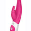 The Flutter Rabbit Rechargeable Silicone Rabbit Vibrator - Pink