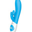 The Kissing Rabbit Rechargeable Silicone Vibrator with Clitoral Suction
