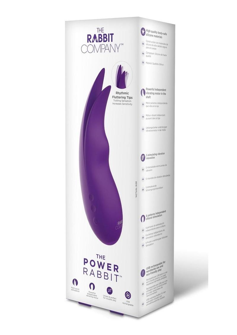 The Power Rabbit Rechargeable Silicone Vibrator