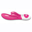 The Rumbly Rabbit Rechargeable Silicone Rabbit Vibrator - Hot Pink/Pink
