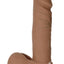 The Realistic Cock Ultraskyn Dildo - Caramel - 6in