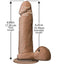 The Realistic Cock Ultraskyn Dildo