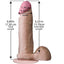 The Realistic Cock Ultraskyn Dildo