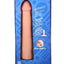 The Realistic Cock Ultraskyn Removable Vac-U-Lock Suction Cup - Vanilla - 9in