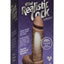 The Realistic Cock Ultraskyn Vibrating Dildo - Caramel - 6in