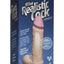 The Realistic Cock Ultraskyn Vibrating Dildo - Vanilla - 6in
