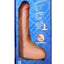 The Realistic Cock with Balls Ultraskyn Squirting with Removable Vac-U-Lock Suction Cup - Vanilla - 9.5in