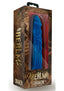 The Realm Draken Lock On Silicone Dildo - Blue - 7.75in