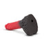 The Realm Lycan Silicone Lock On Werewolf Dildo - Black/Red