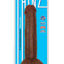 Thinz Slim Dong with Balls - Chocolate - 8in