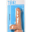 Thinz Uncut Dildo with Balls - Vanilla - 7in