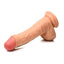 Thinz Dildo with Foreskin - Vanilla - 7in