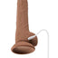 Thrust In Me Rechargeable Silicone Thrusting Vibrating Realistic Dong with Remote Control