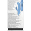 Thump and Thrust Rechargeable Silicone Vibrator with Clitoral Stimulator