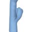 Thump and Thrust Rechargeable Silicone Vibrator with Clitoral Stimulator