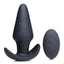 Thump-It Rechargeable Silicone Thumping Anal Plug with Remote Control