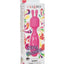 Tiny Teasers Bunny USB Rechargeable Mini Vibrator Silicone Rabbit Head Waterproof - Pink