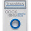 Titanmen Stretch-To-Fit Cock Ring - Blue