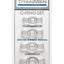 Titanmen Stretch-To-Fit Cock Rings - Clear - 4 Piece Kit